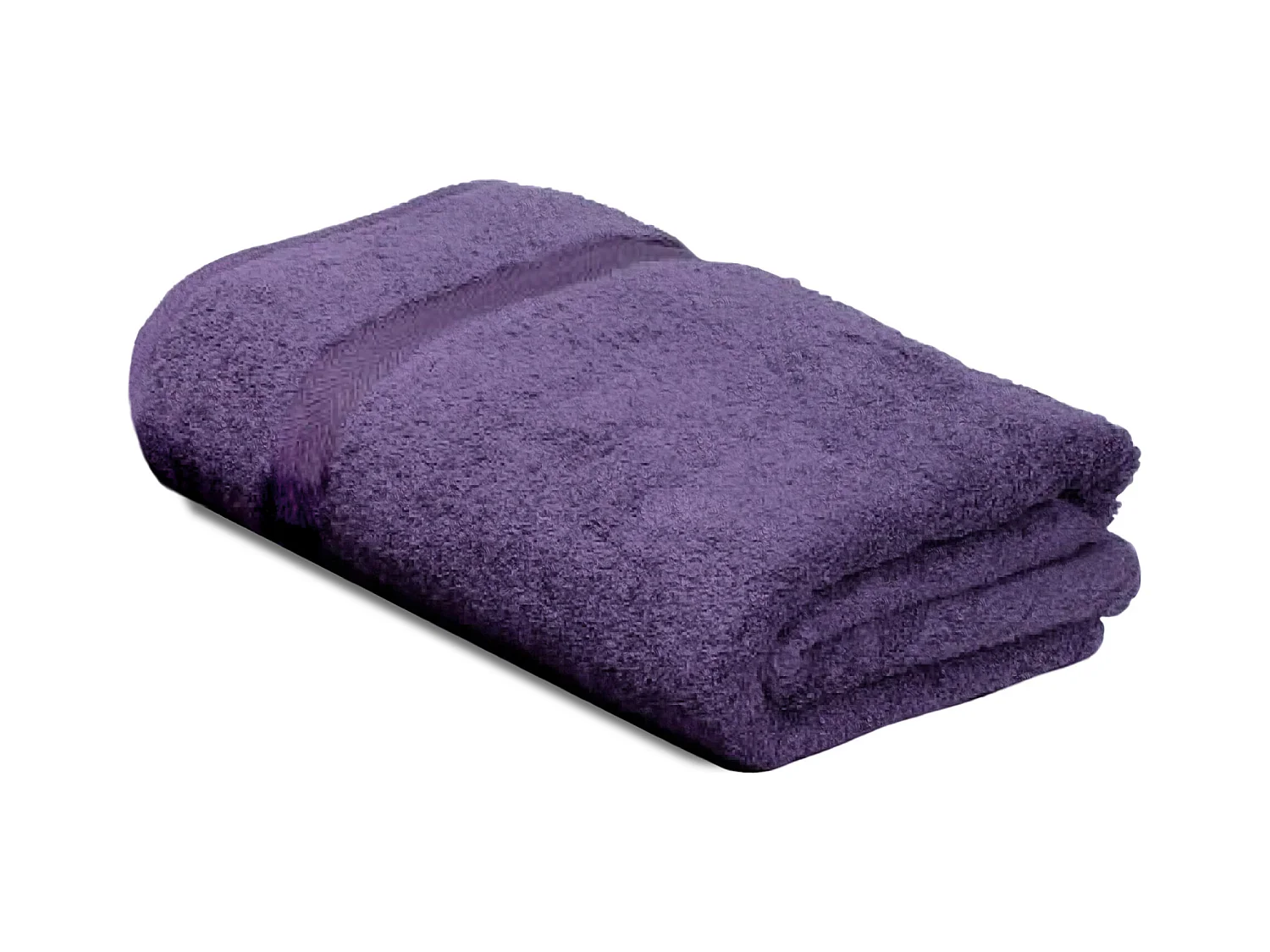 Serviette de toilette 40x60 cm ROYAL CRESENT Prune 650 g/m2