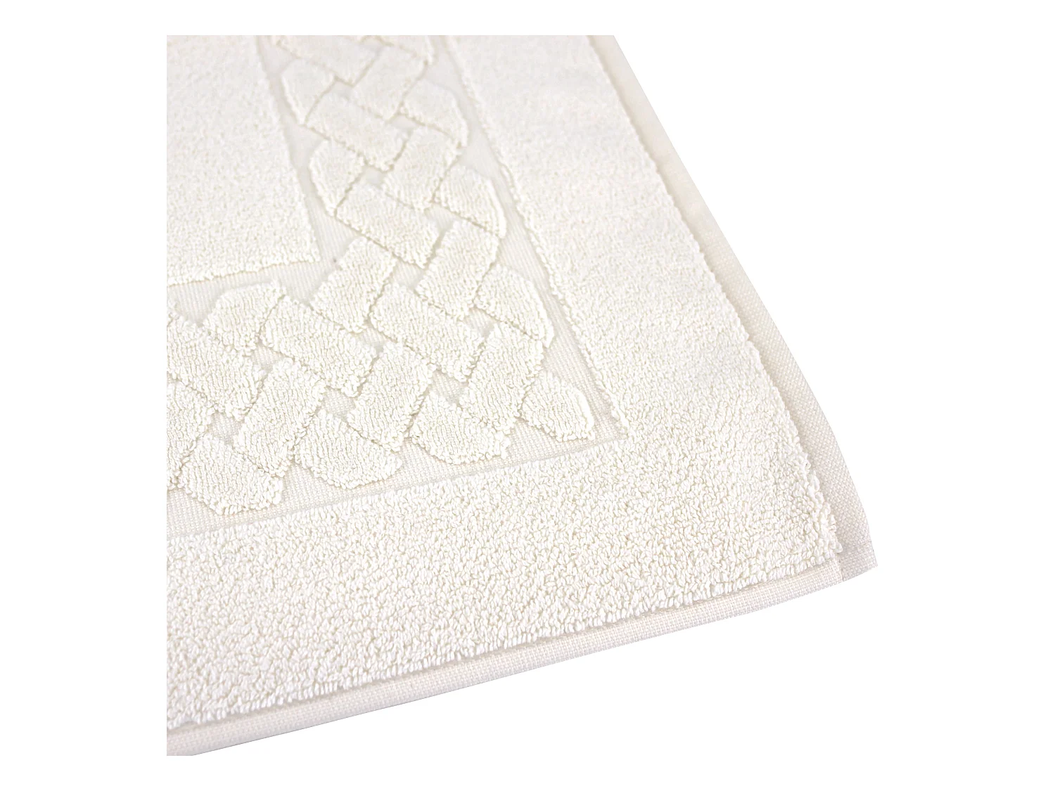 Parure de bain 7 pièces ROYAL CRESENT Blanc Crème 650 g/m2