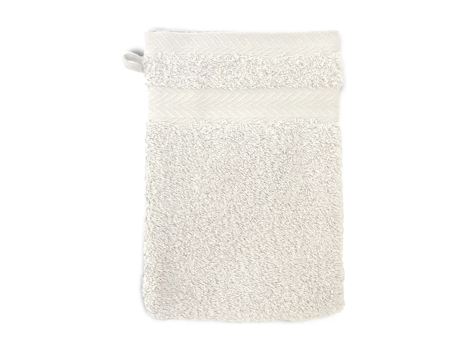 Parure de bain 7 pièces ROYAL CRESENT Blanc Crème 650 g/m2