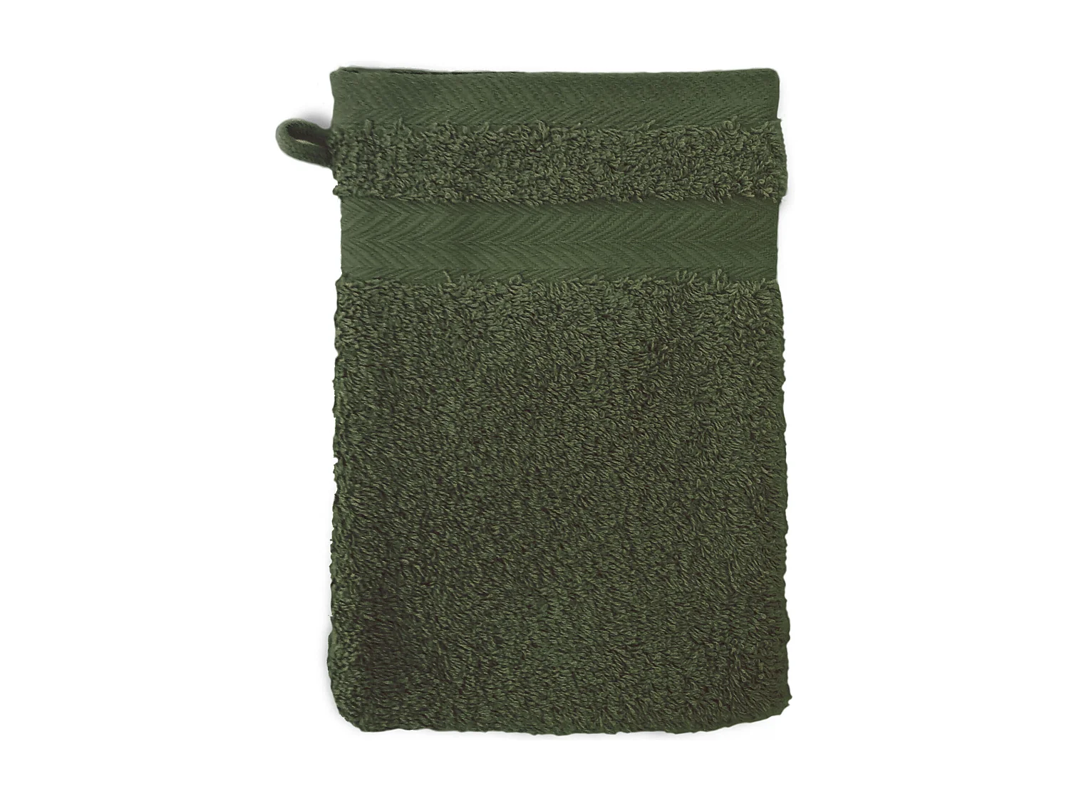 Parure de bain 7 pièces ROYAL CRESENT Vert Bouteille 650 g/m2