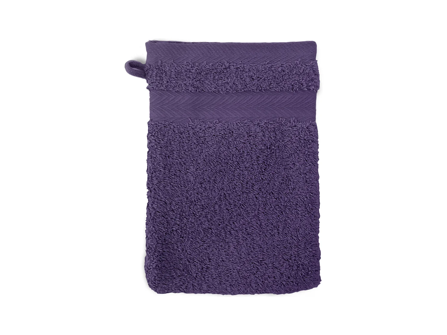 Parure de bain 7 pièces ROYAL CRESENT Prune 650 g/m2