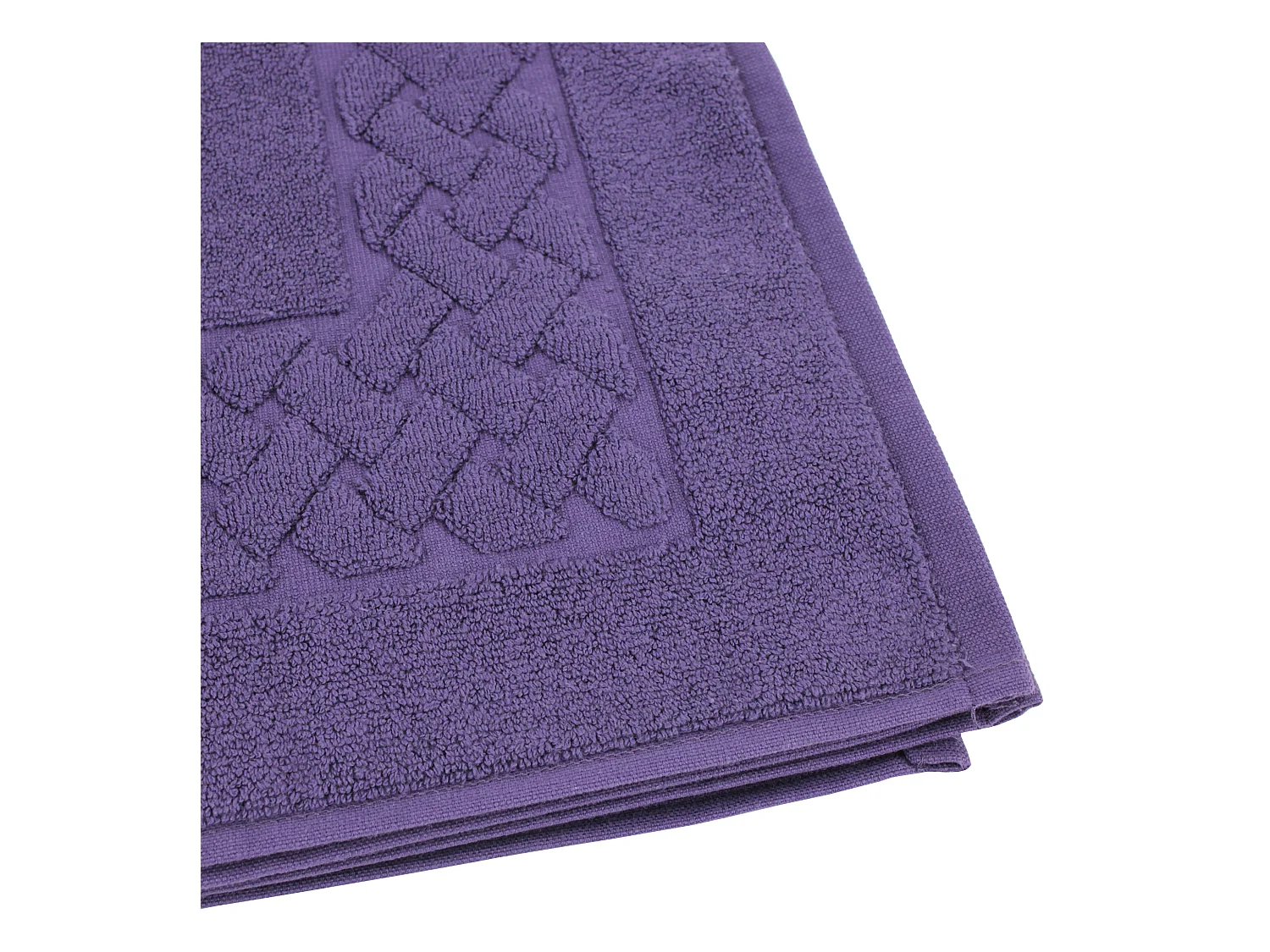 Parure de bain 7 pièces ROYAL CRESENT Prune 650 g/m2