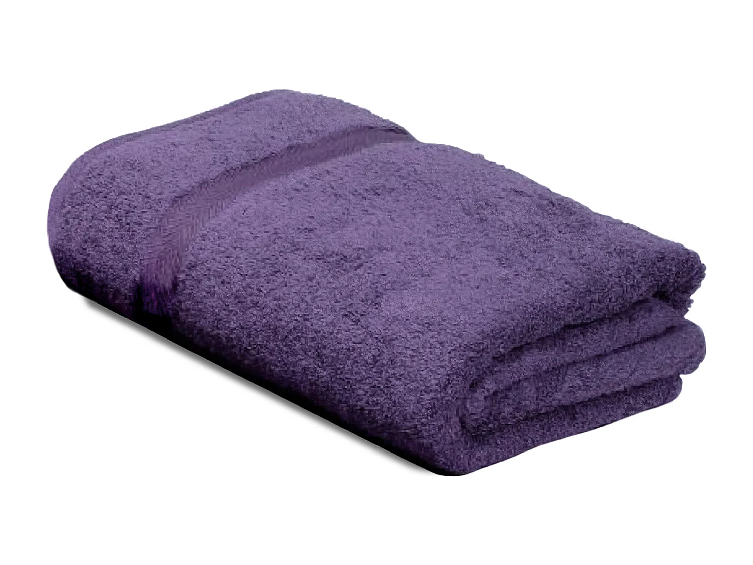 Parure de bain 7 pièces ROYAL CRESENT Prune 650 g/m2