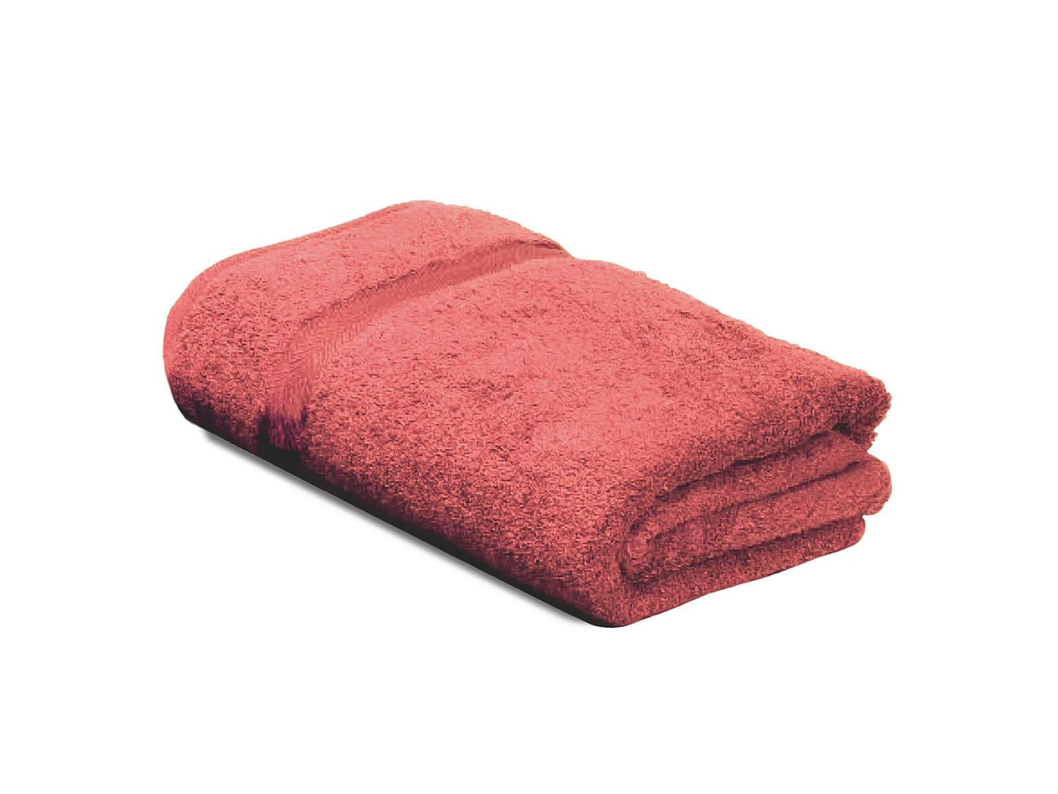 Parure de bain 7 pièces ROYAL CRESENT Rouge Terre Cuite 650 g/m2