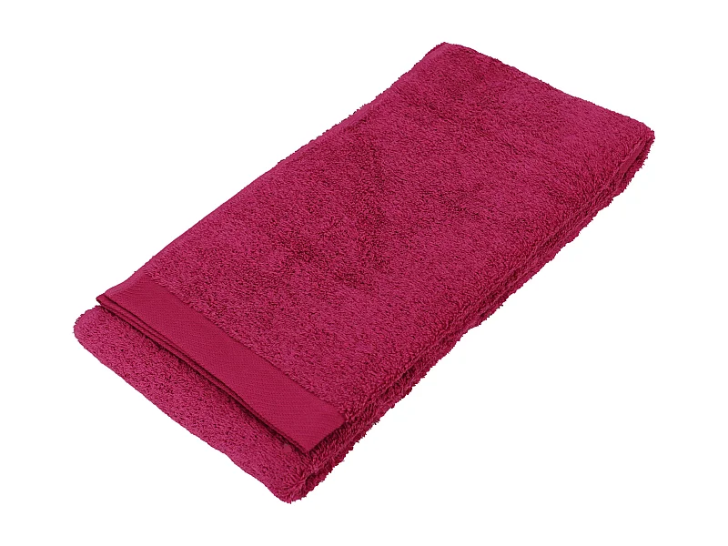 Drap de douche 70x140 cm coton peigné ALBA prune