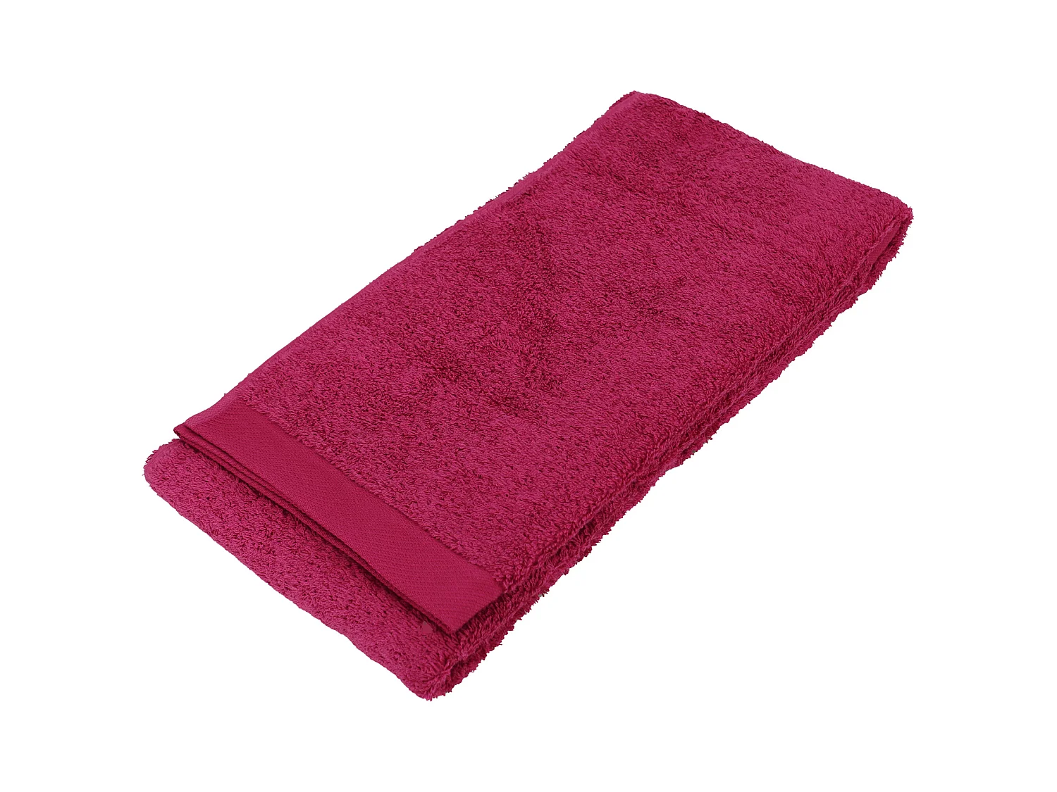Drap de douche 70x140 cm coton peigné ALBA prune