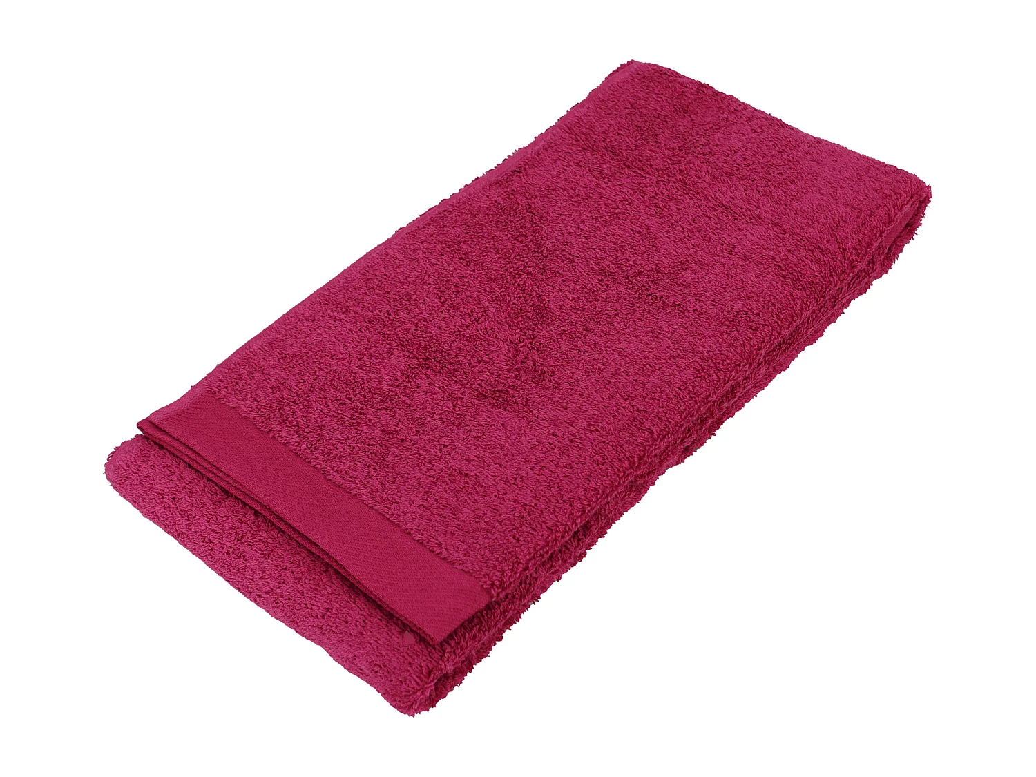 Drap de douche 70x140 cm coton peigné ALBA prune