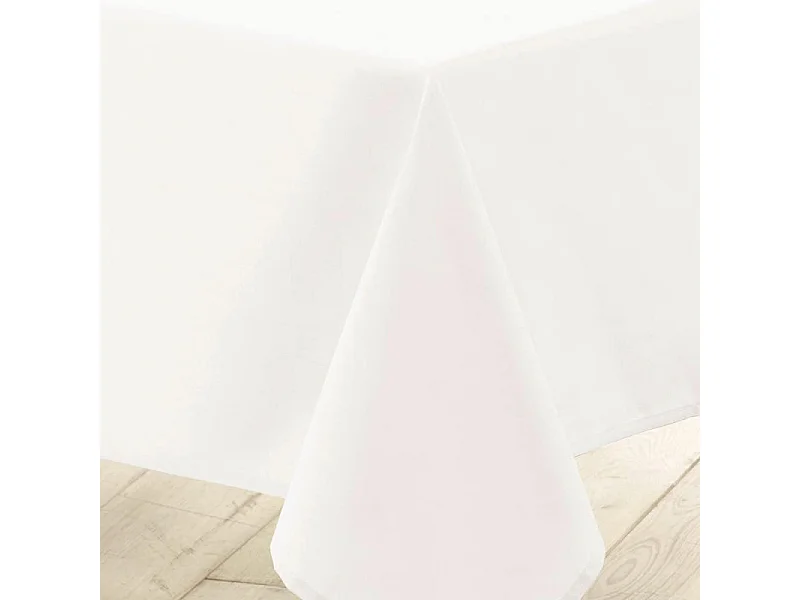Nappe Antitache "Essentiel" 140x250cm Blanc