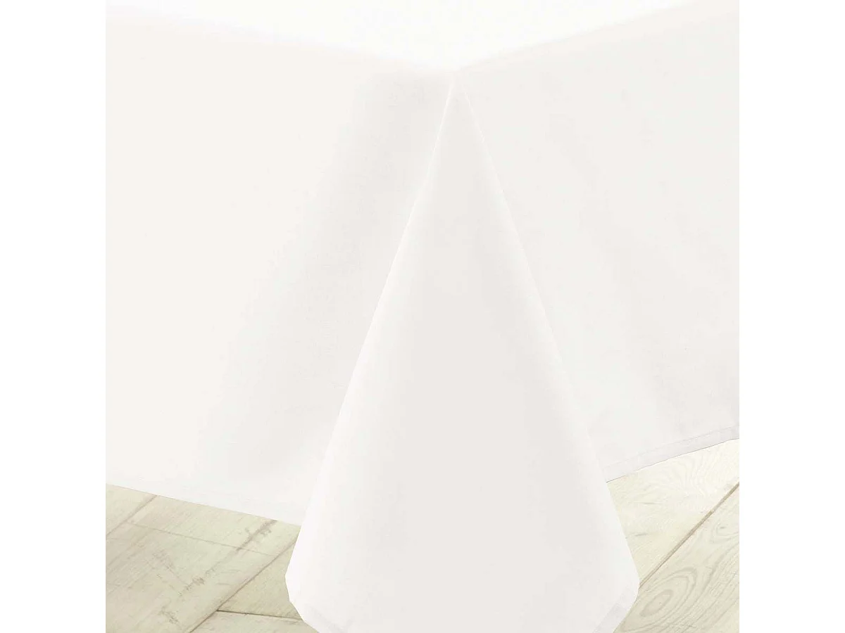 Nappe Antitache "Essentiel" 140x250cm Blanc