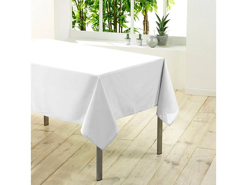 Nappe Antitache "Essentiel" 140x250cm Blanc