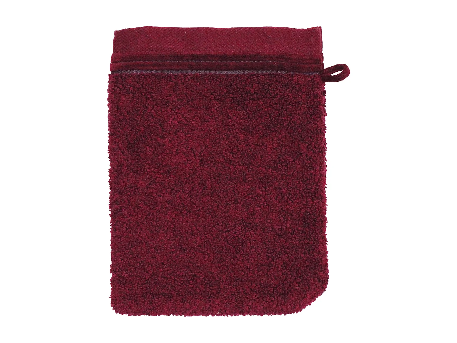 Parure de bain 6 pièces JULIET Rouge bordeaux 520 g/m2
