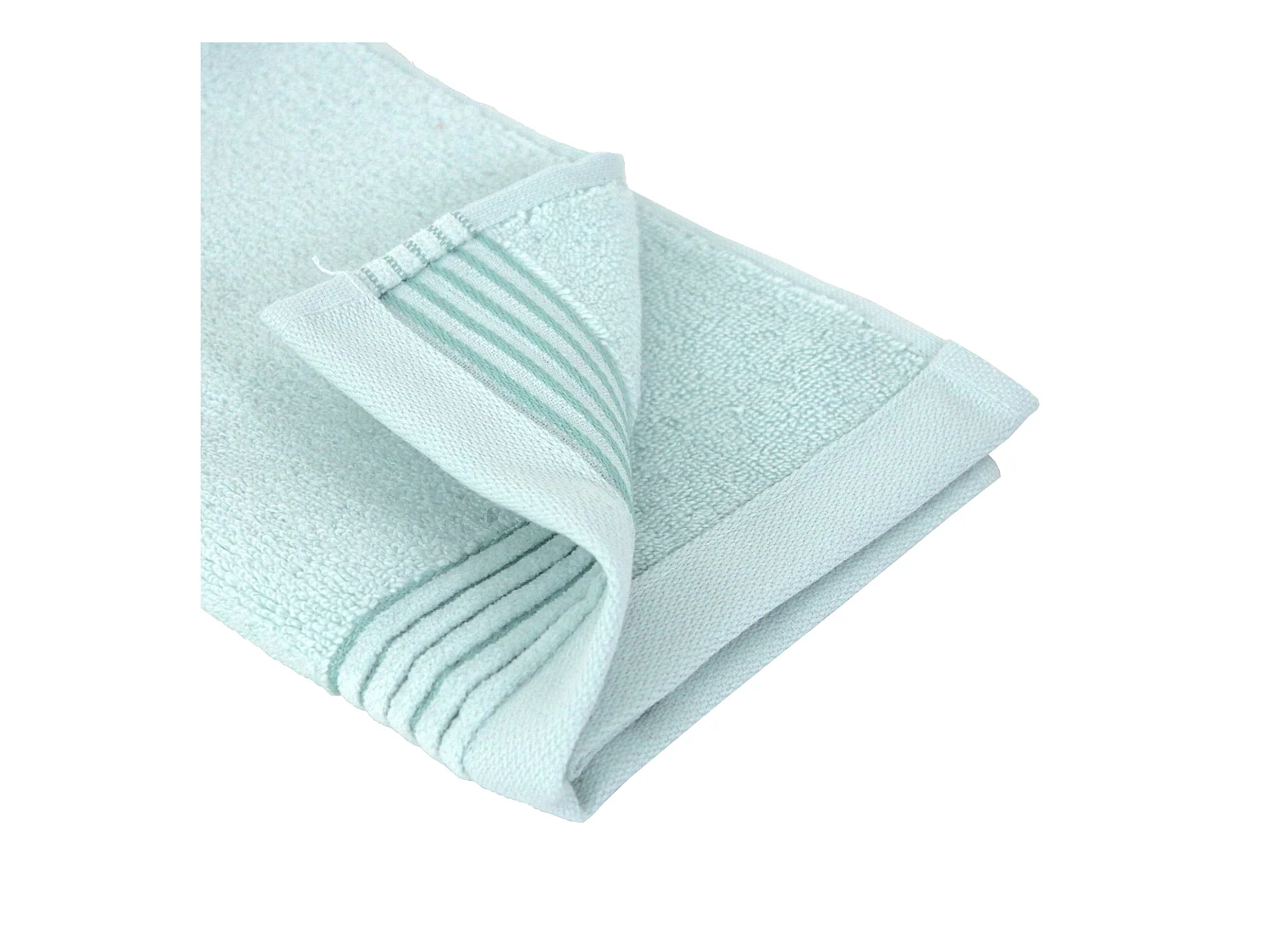 Parure de bain 6 pièces JULIET Bleu pâle 520 g/m2