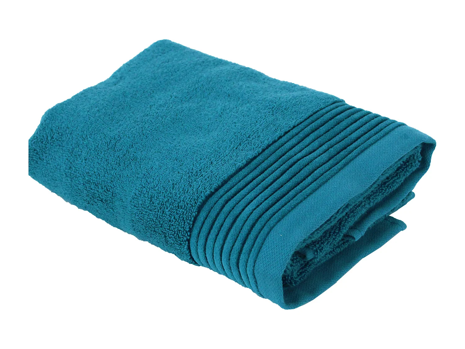 Parure de bain 6 pièces JULIET Bleu Baltic 520 g/m2