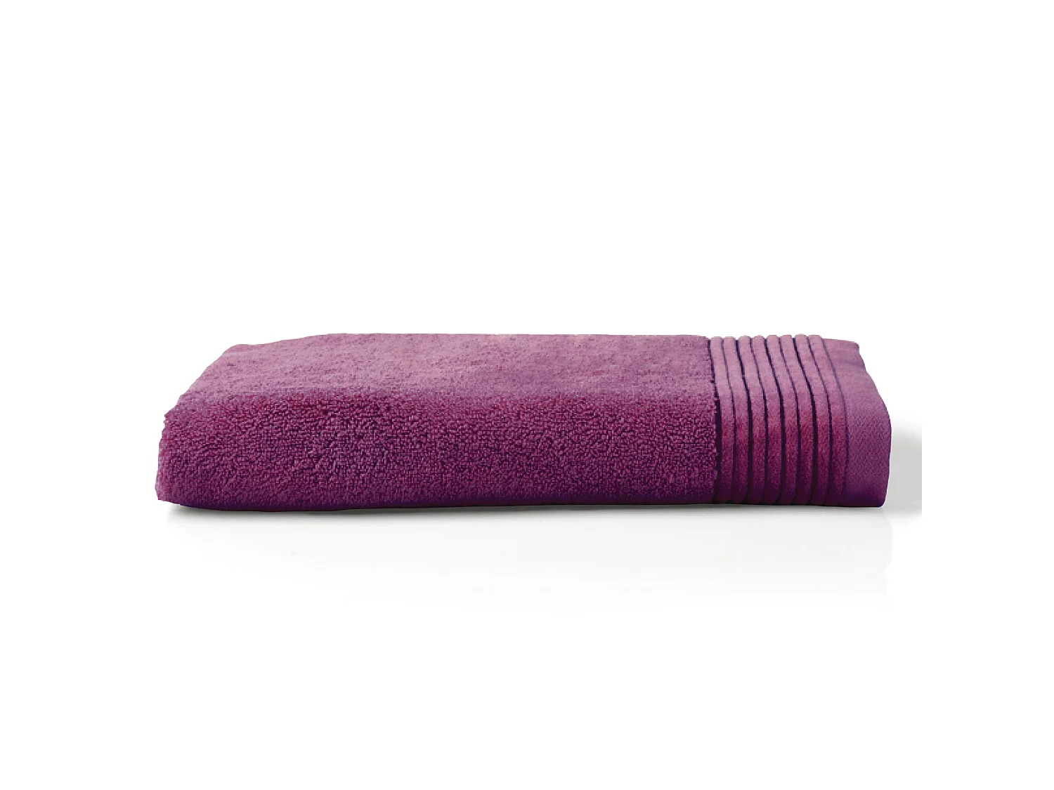 Parure de bain 6 pièces JULIET Prune 520 g/m2