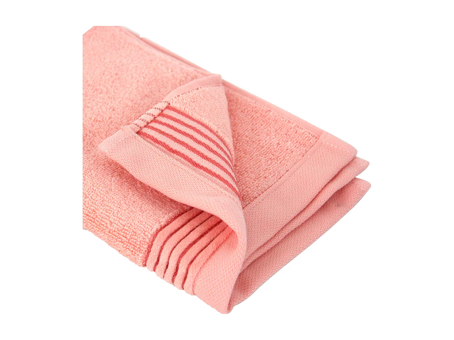 Parure de bain 6 pièces JULIET Rose bonbon 520 g/m2