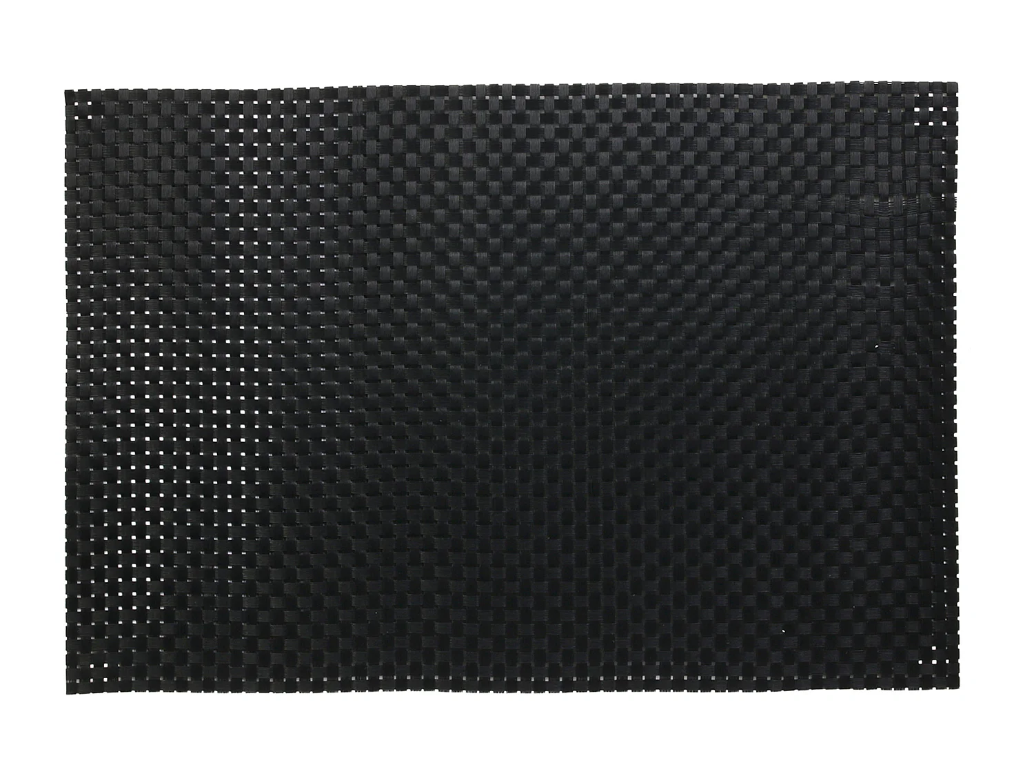 Lot de 2 sets de table pvc MAILLE Noir