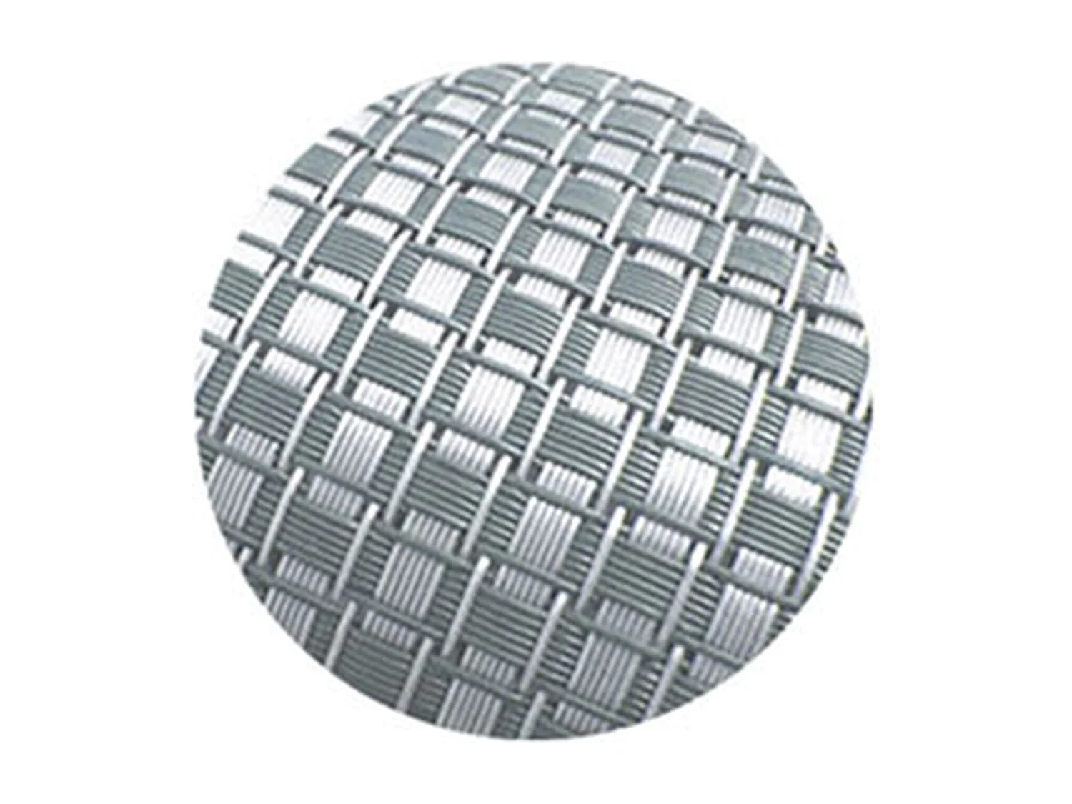 Lot de 2 sets de table pvc MAILLE Noir