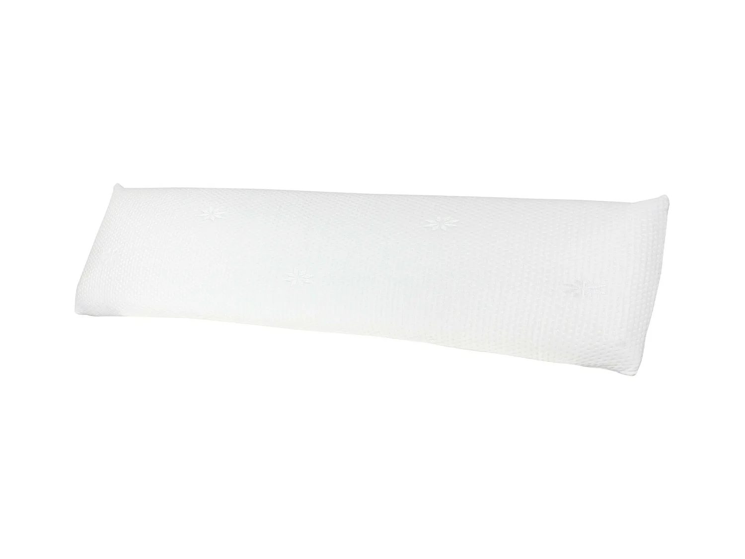 Traversin plat 150x35 cm ASCONA mousse à mémoire de forme visco