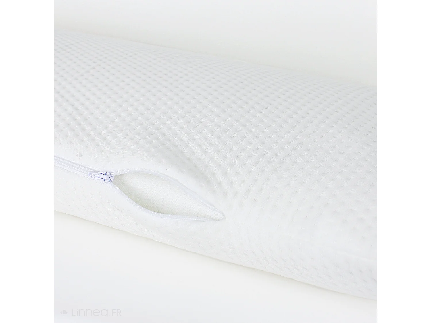 Traversin plat 150x35 cm ASCONA mousse à mémoire de forme visco