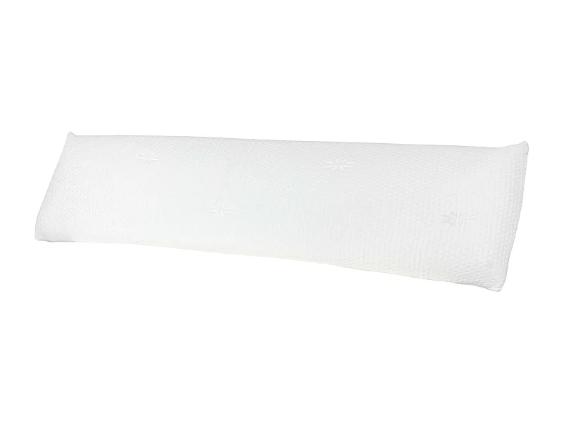 Traversin plat 150x35 cm ASCONA mousse à mémoire de forme visco