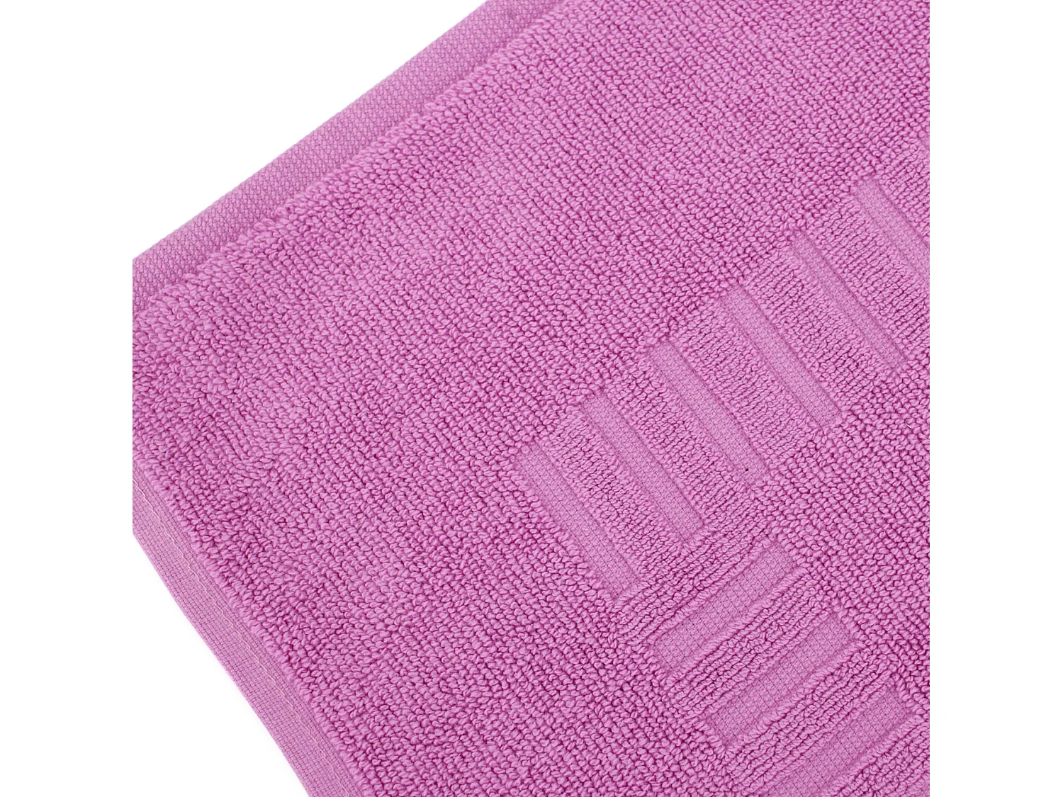 Parure de bain 6 pièces PURE Rose Lavande 550 g/m2