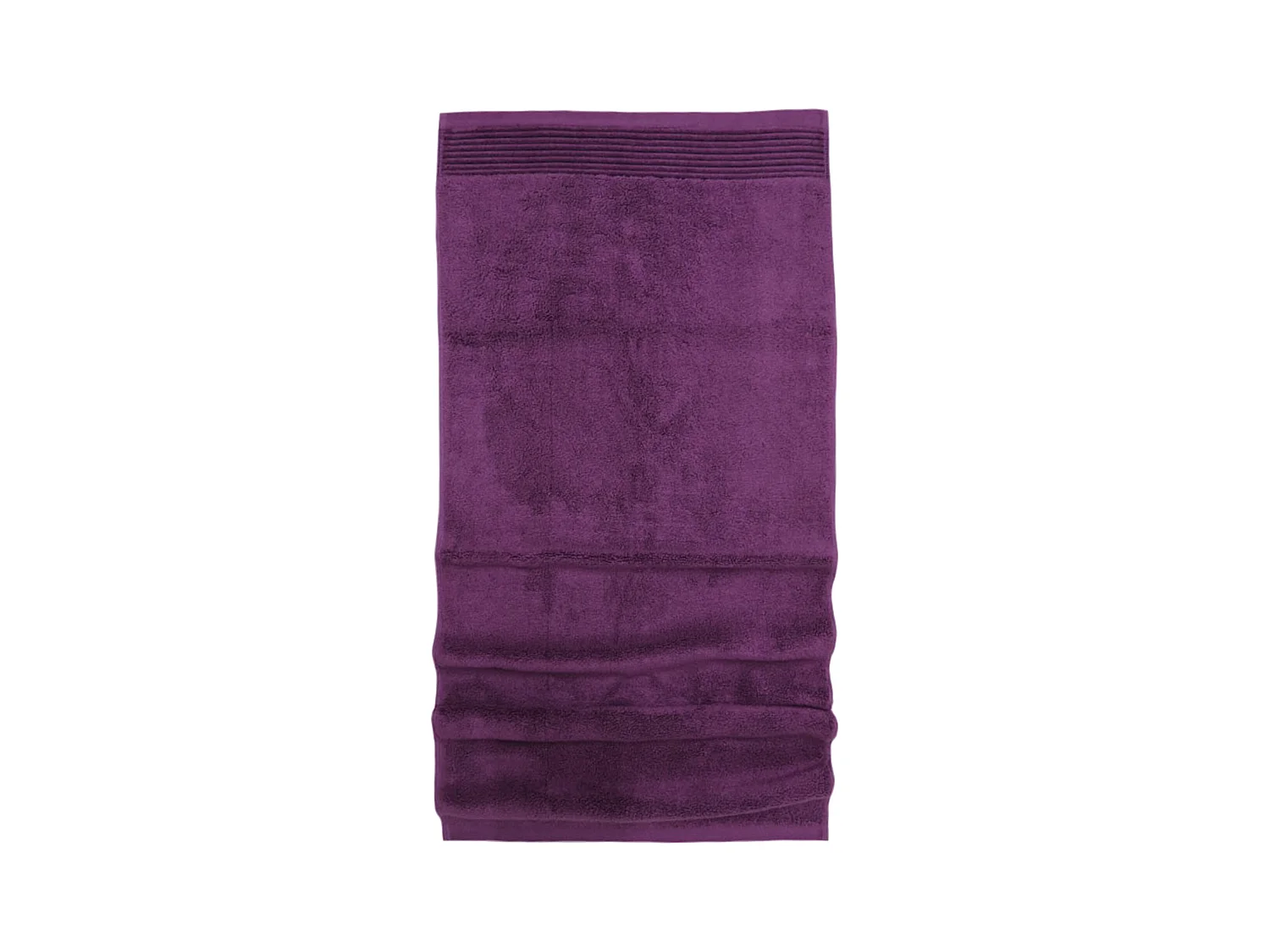 Serviette de toilette 50x100 cm JULIET Prune 520 g/m2