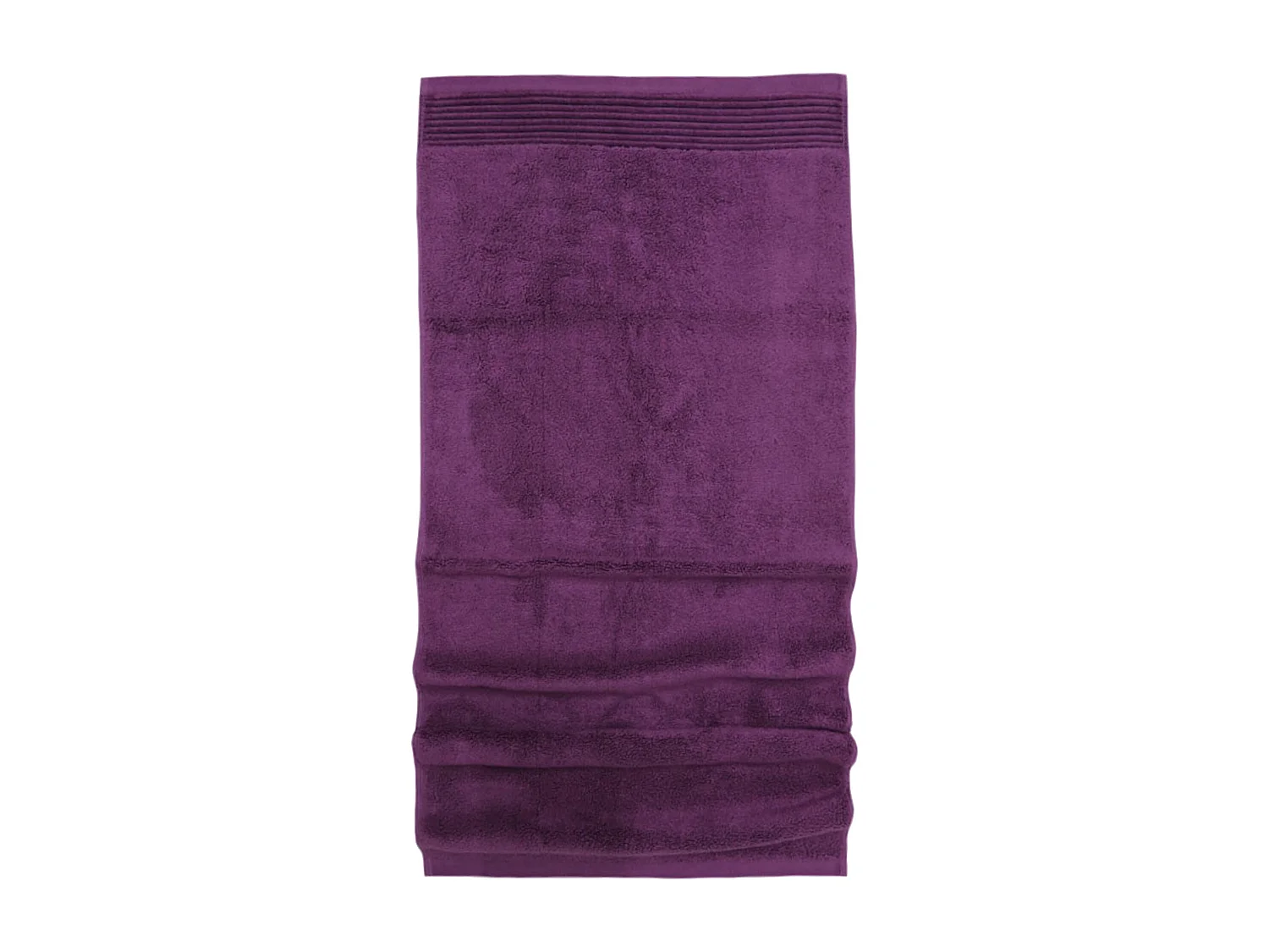 Serviette de toilette 50x100 cm JULIET Prune 520 g/m2