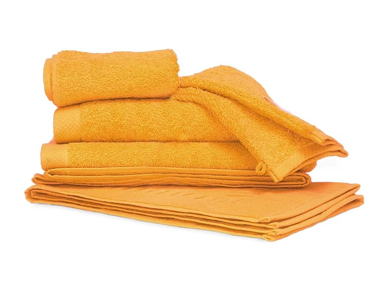 Parure de bain 6 pièces PURE Or 550 g/m2