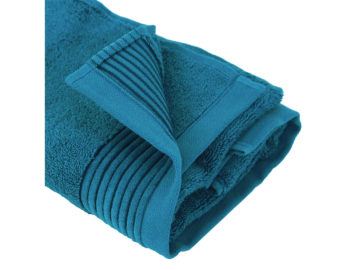 Serviette de toilette 50x100 cm JULIET Bleu Baltic 520 g/m2