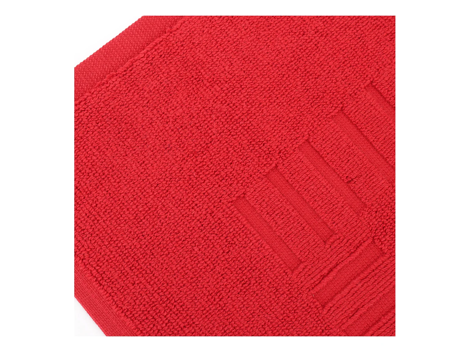 Parure de bain 6 pièces PURE Rouge 550 g/m2