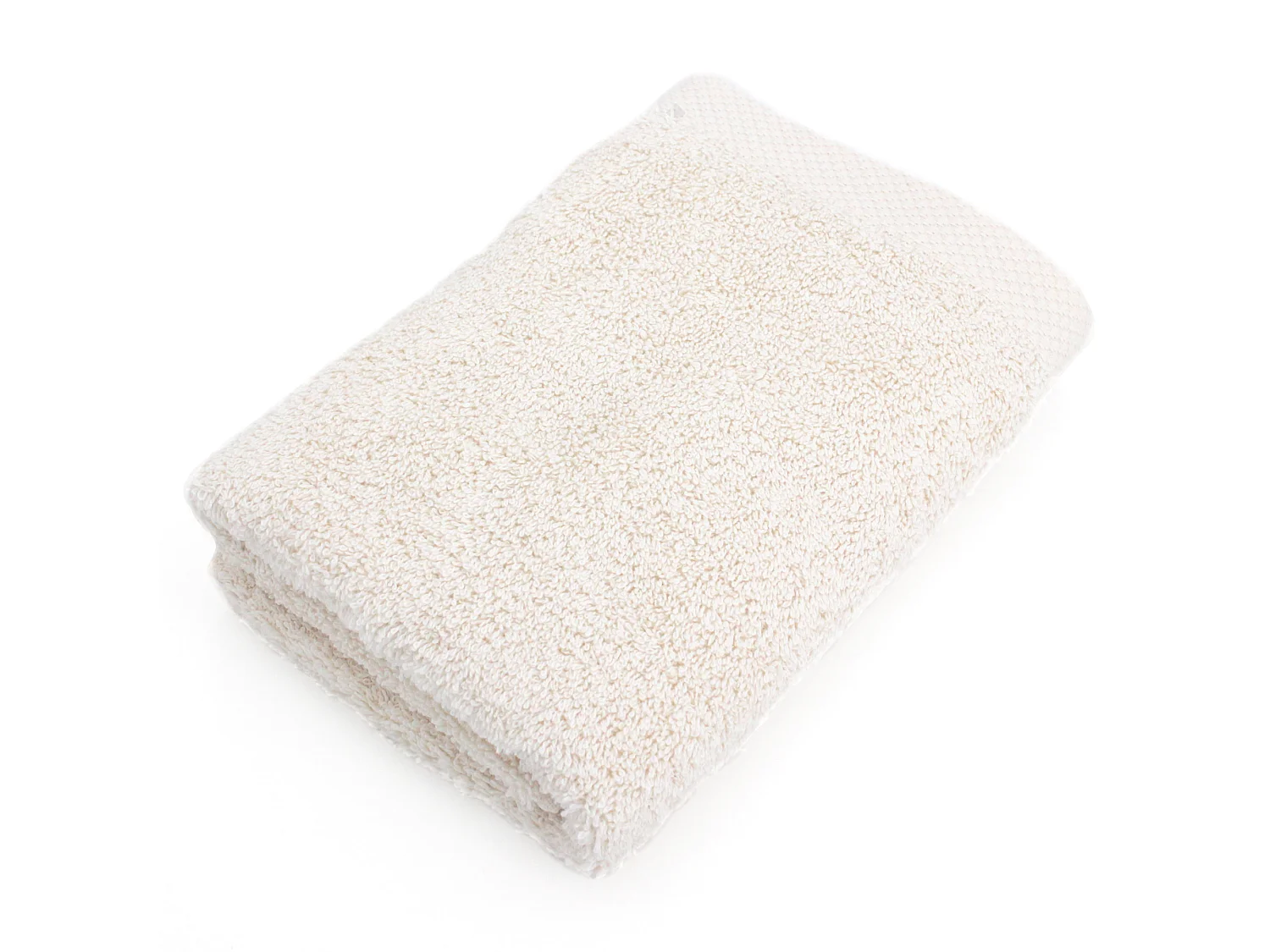 Parure de bain 6 pièces PURE Ivoire 550 g/m2