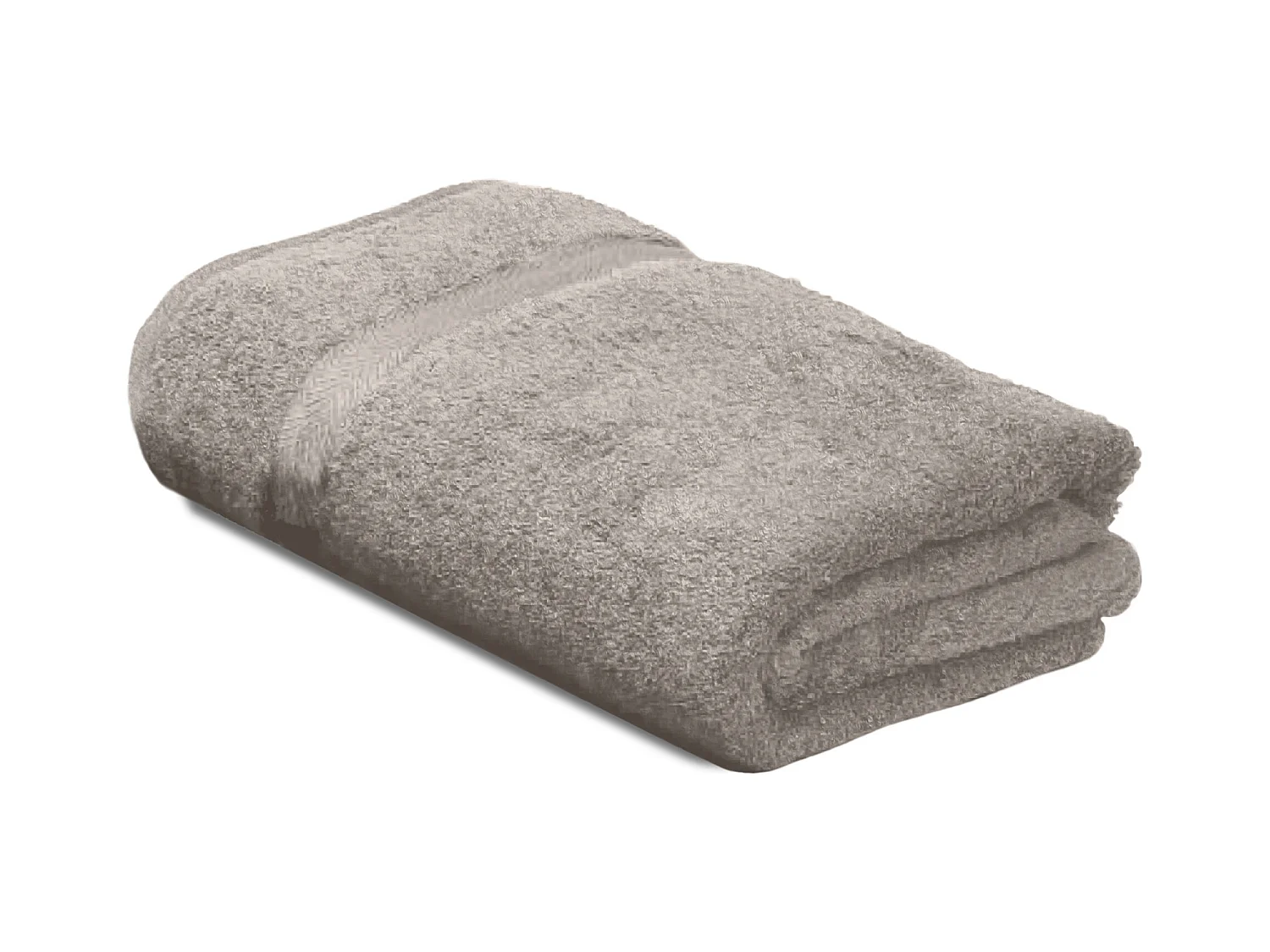 Drap de douche 70x140 cm ROYAL CRESENT Gris Souris 650 g/m2