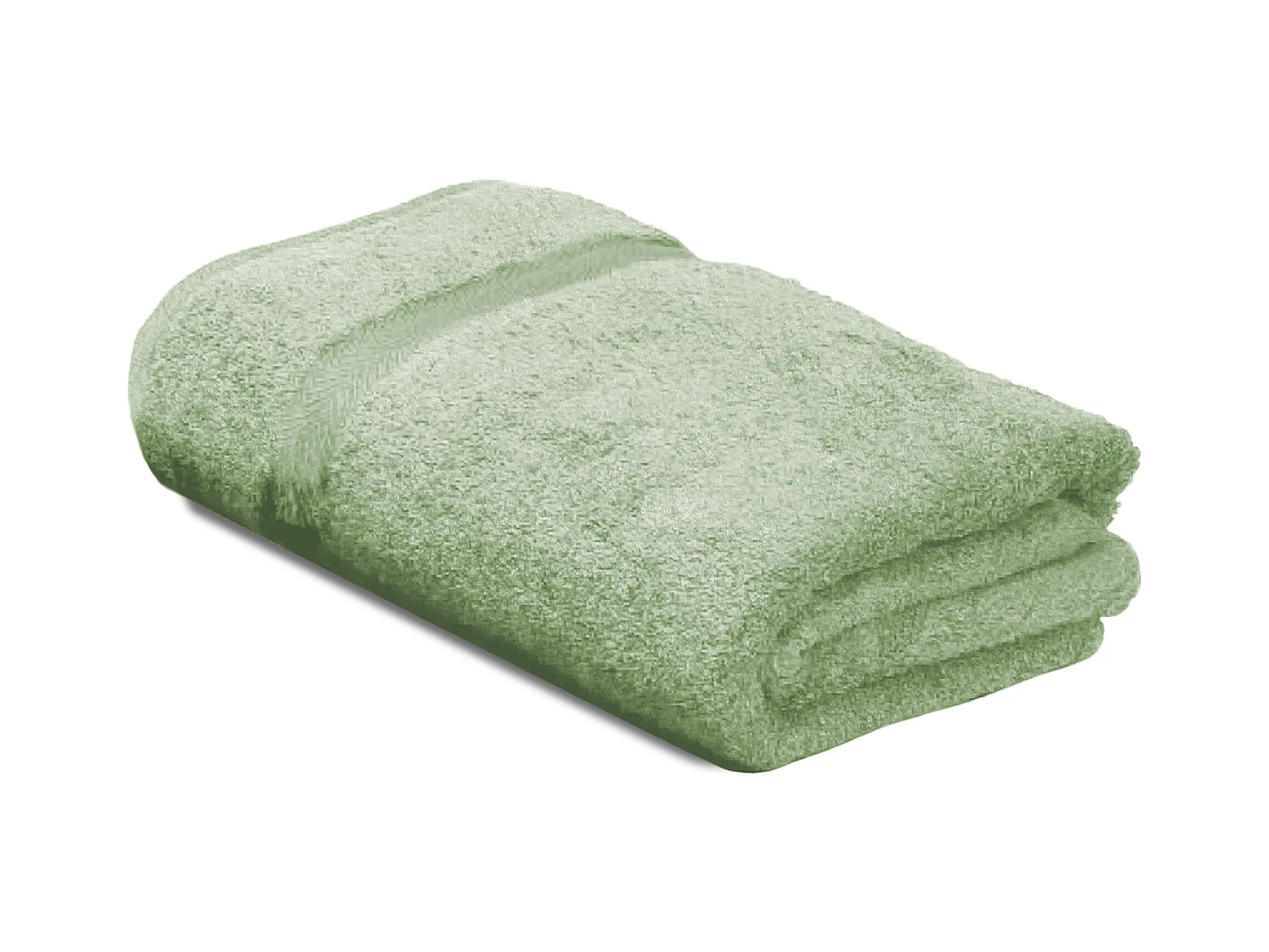 Drap de douche 70x140 cm ROYAL CRESENT Vert Céladon 650 g/m2