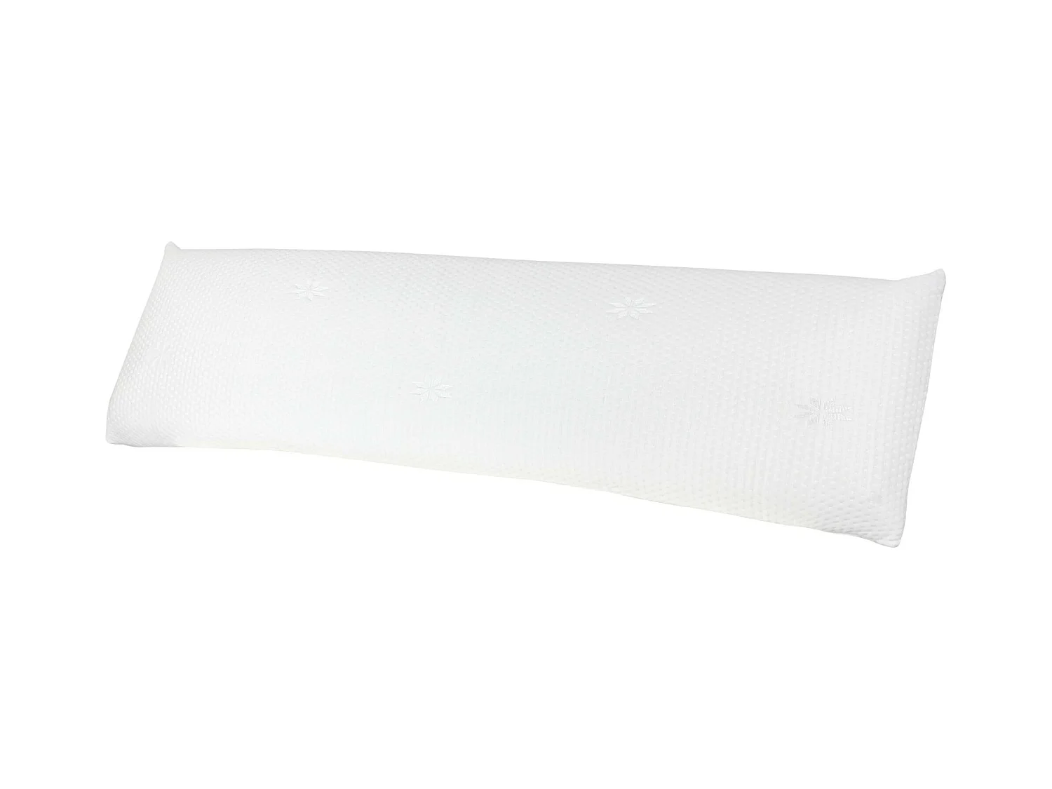 Traversin plat 135x35 cm ASCONA mousse à mémoire de forme visco