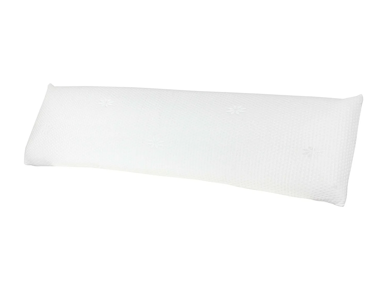 Traversin plat 135x35 cm ASCONA mousse à mémoire de forme visco