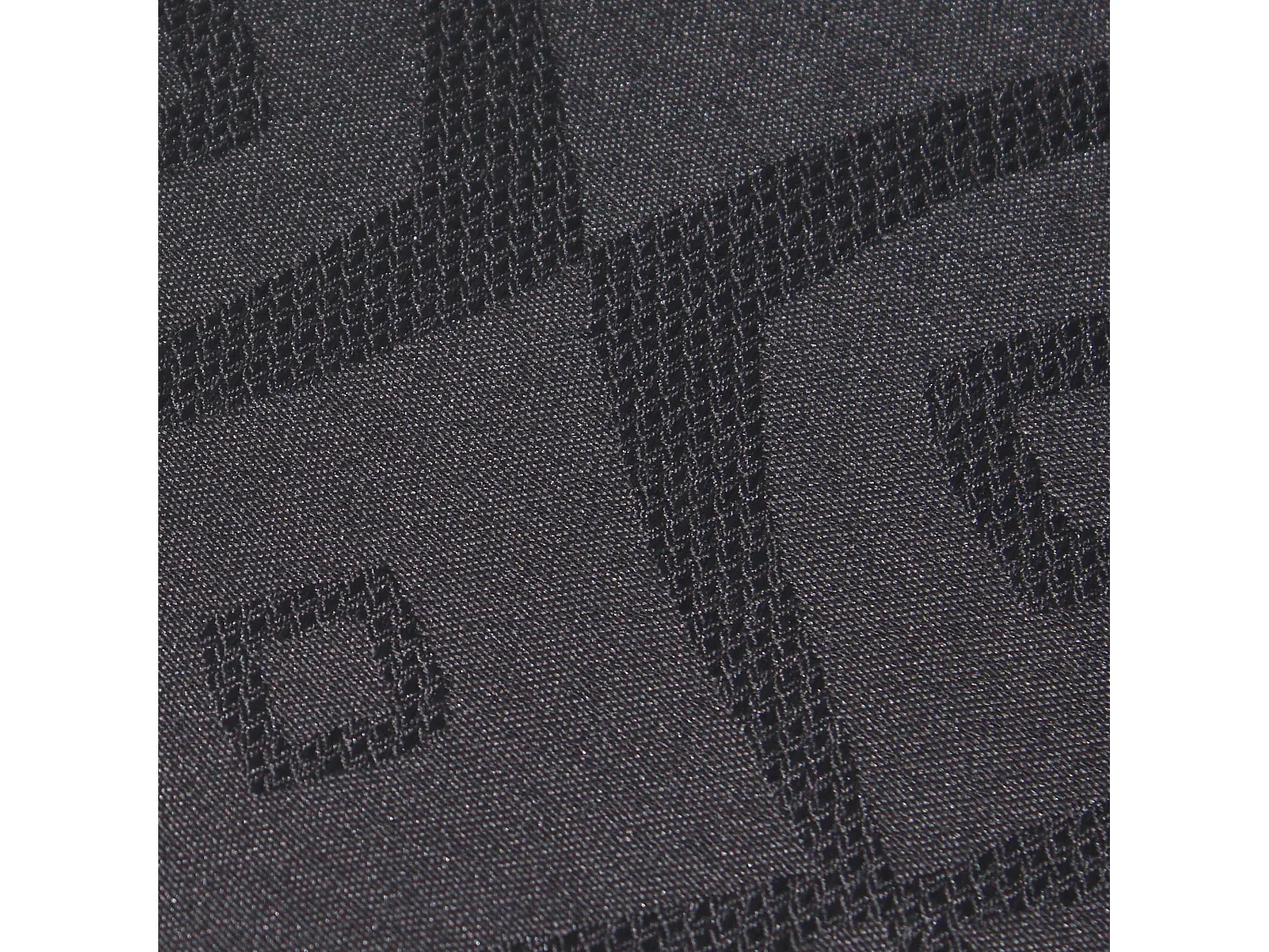 Nappe carrée 150x150 cm Jacquard 100% polyester BRUNCH anthracite