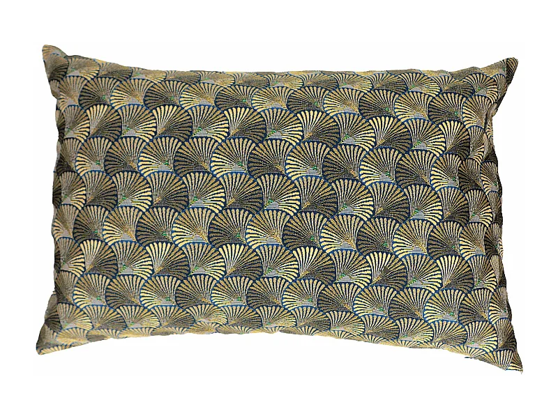 Housse de coussin 40x60 cm SHELL bleu Marine