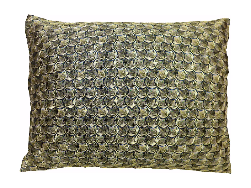 Housse de coussin 80x100 cm SHELL bleu Marine