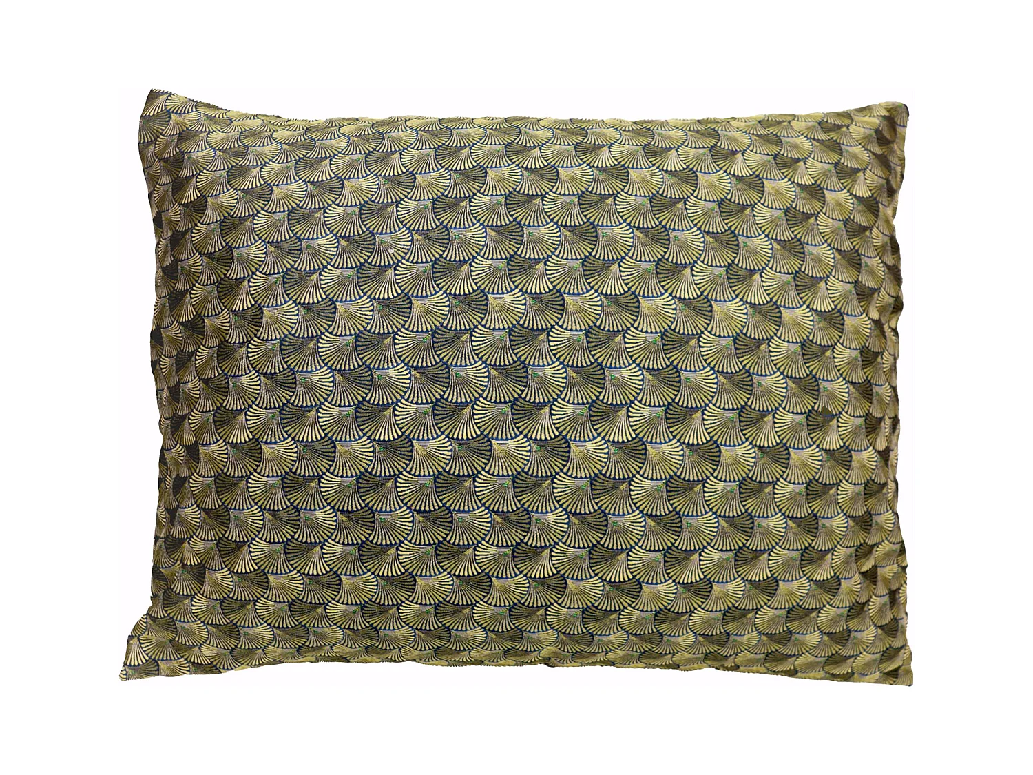 Housse de coussin 80x100 cm SHELL bleu Marine