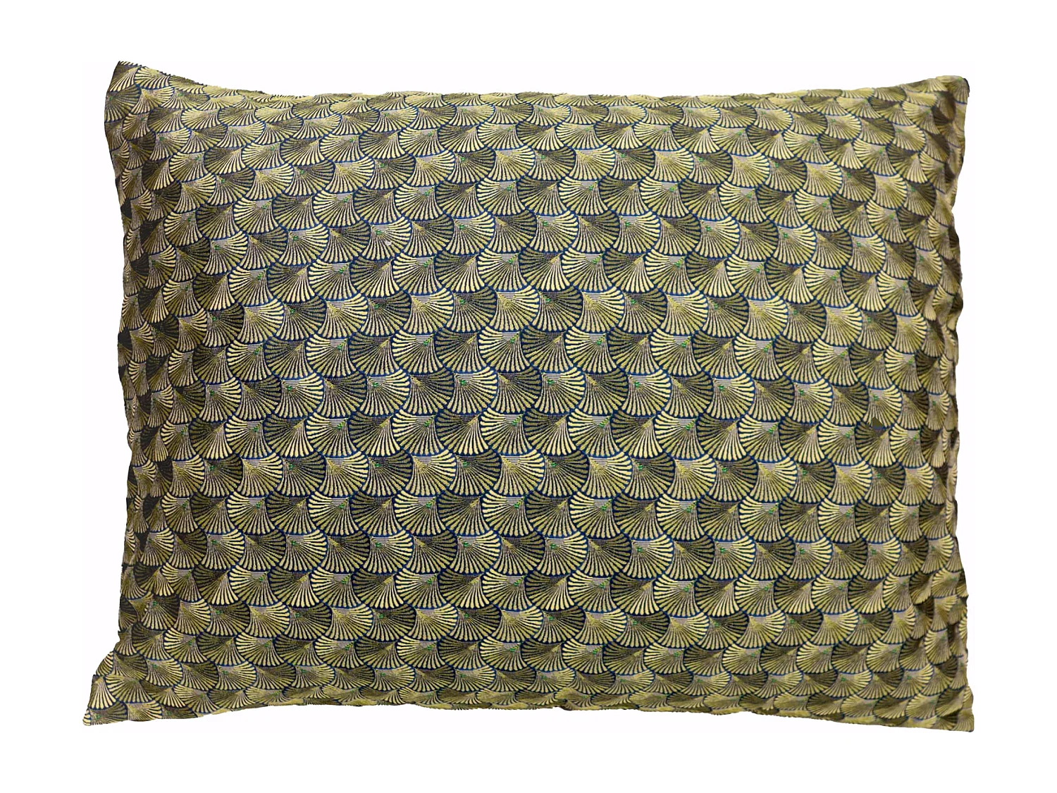 Housse de coussin 80x100 cm SHELL bleu Marine