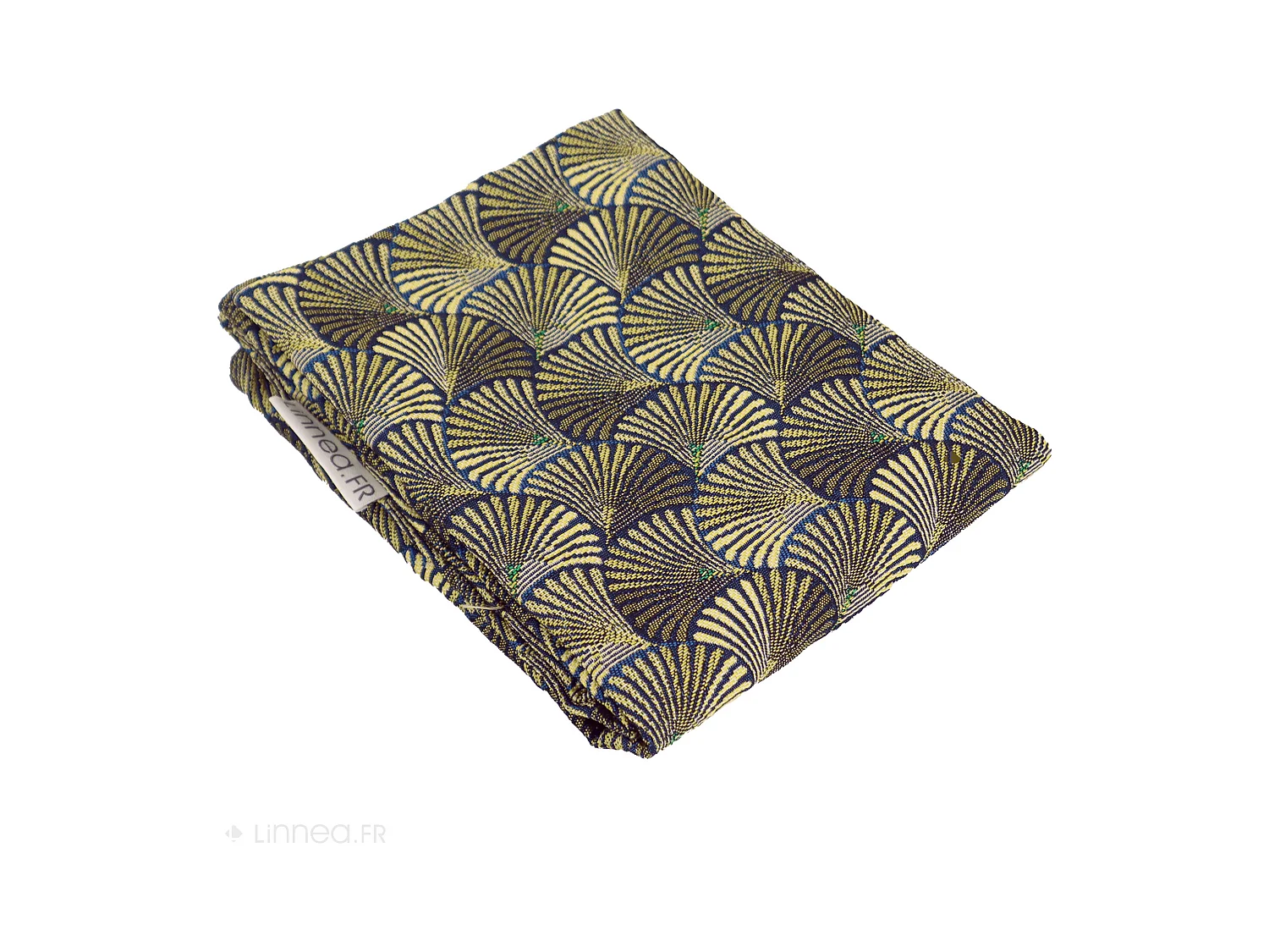 Housse de coussin 30x60 cm SHELL bleu Marine