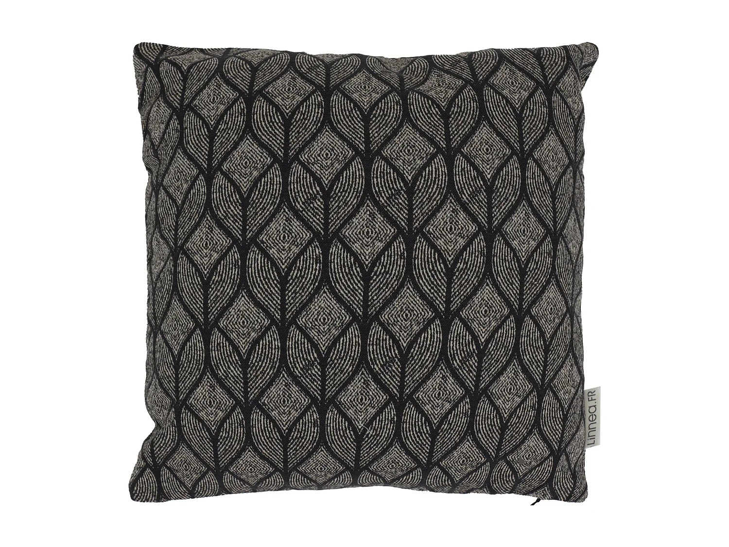 Housse de coussin 40x40 cm NOUMEA gris Anthracite