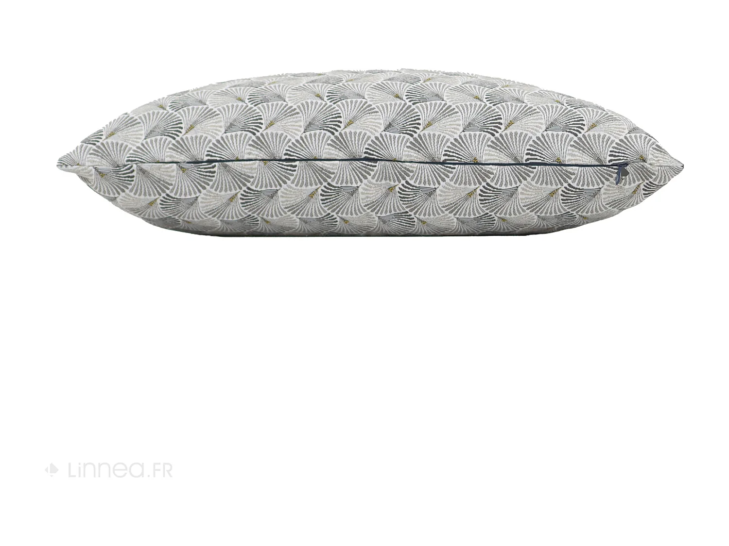 Housse de coussin 40x60 cm SHELL gris Perle