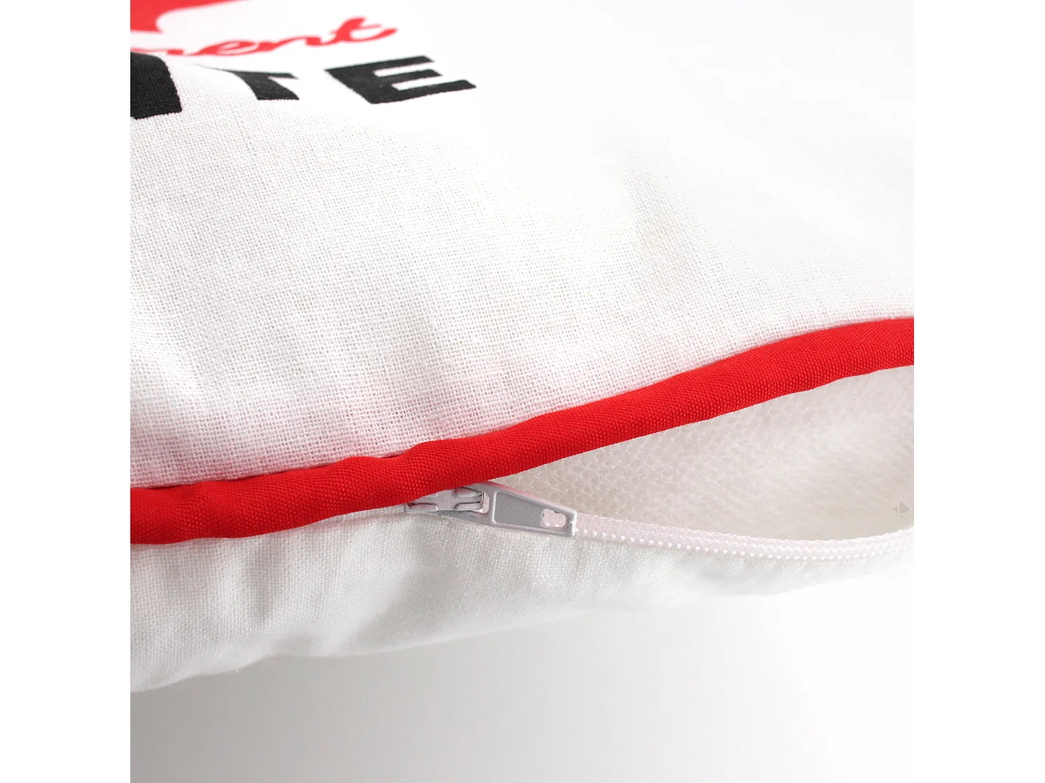 Coussin 40x40 cm JE SUIS Corail