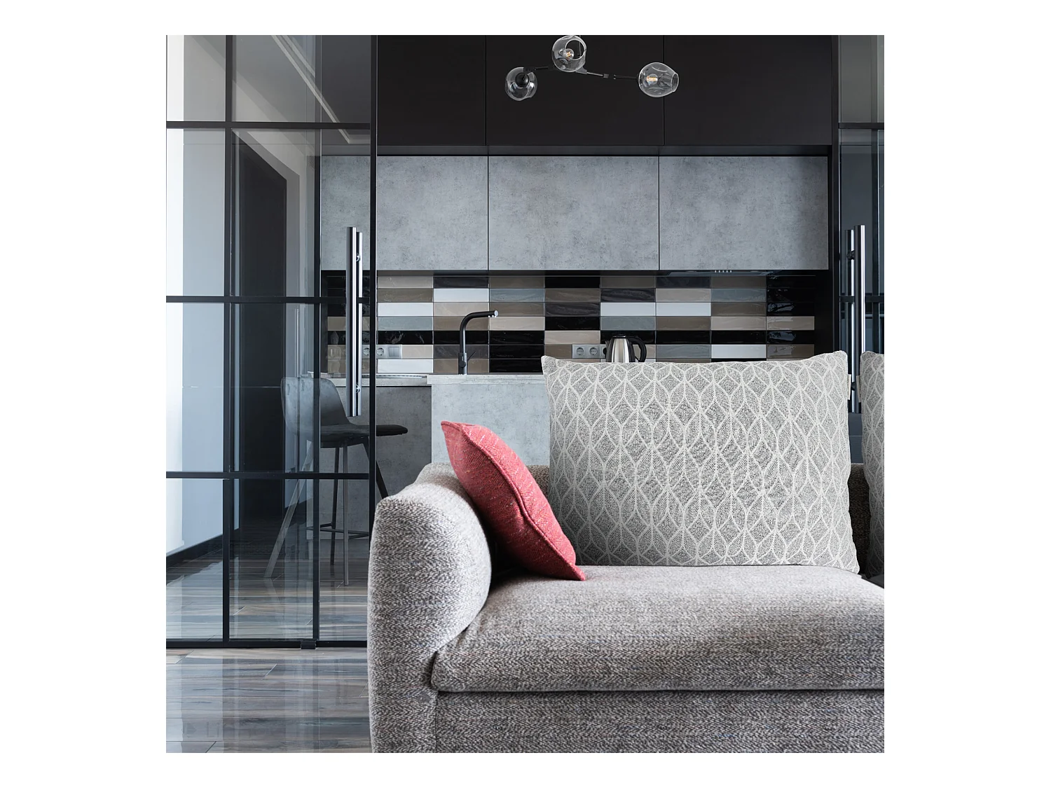 Housse de coussin 45x45 cm NOUMEA Blanc