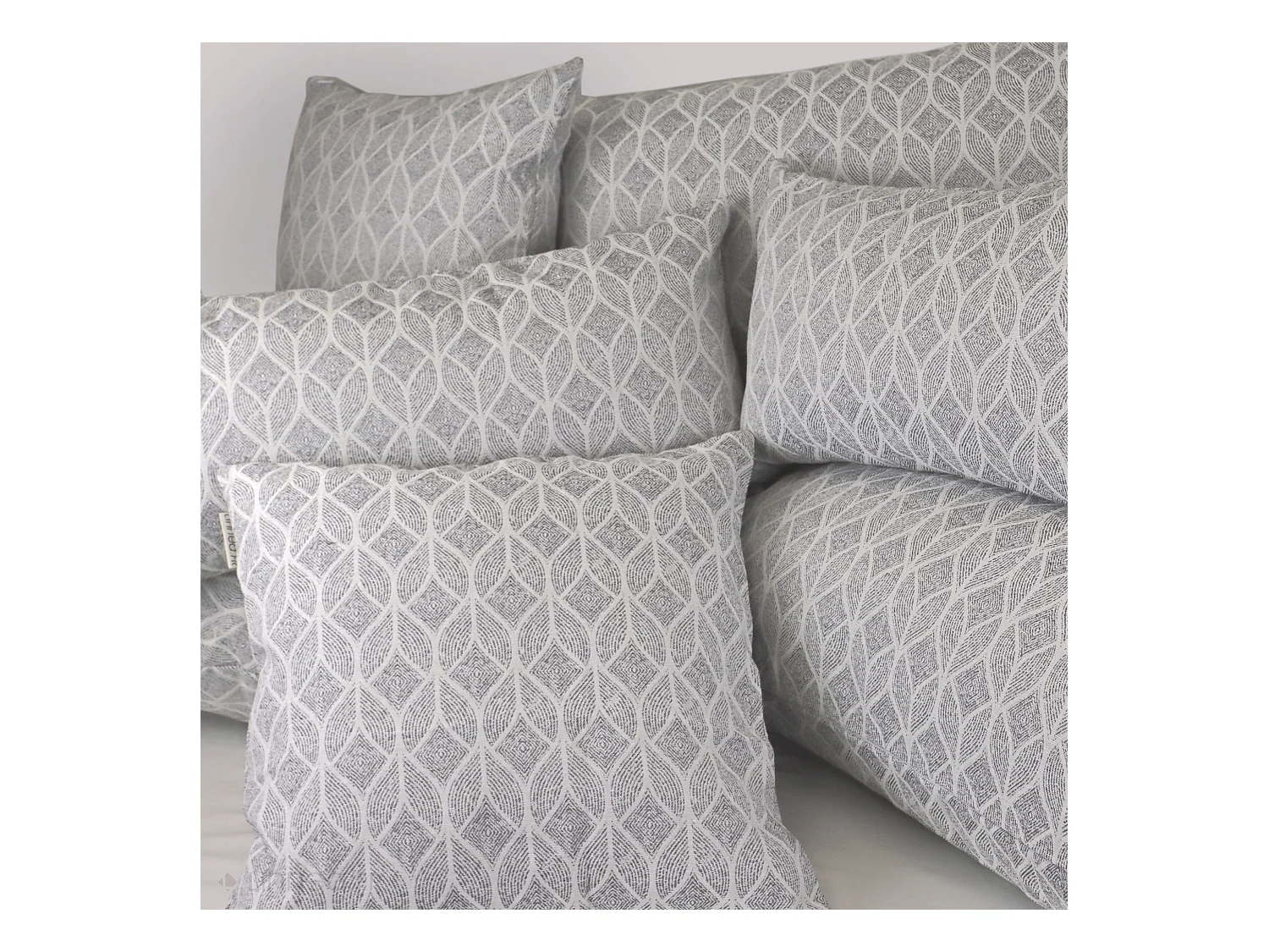 Housse de coussin 45x45 cm NOUMEA Blanc