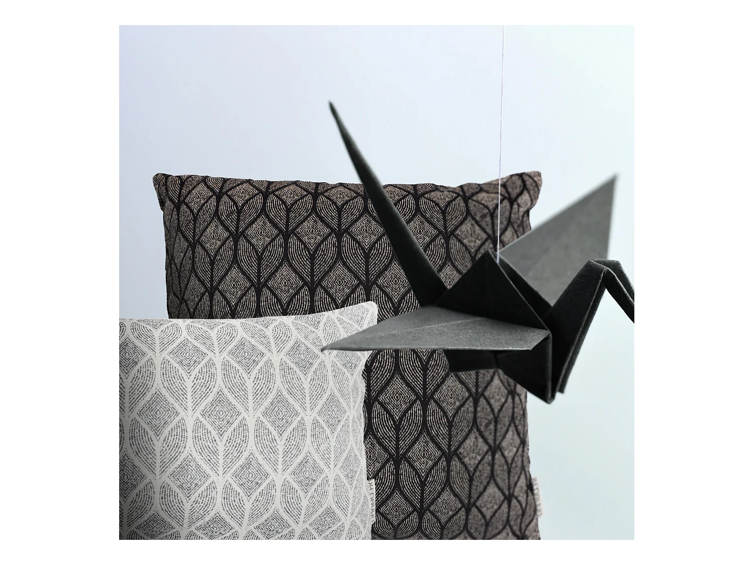 Housse de coussin 45x45 cm NOUMEA Blanc