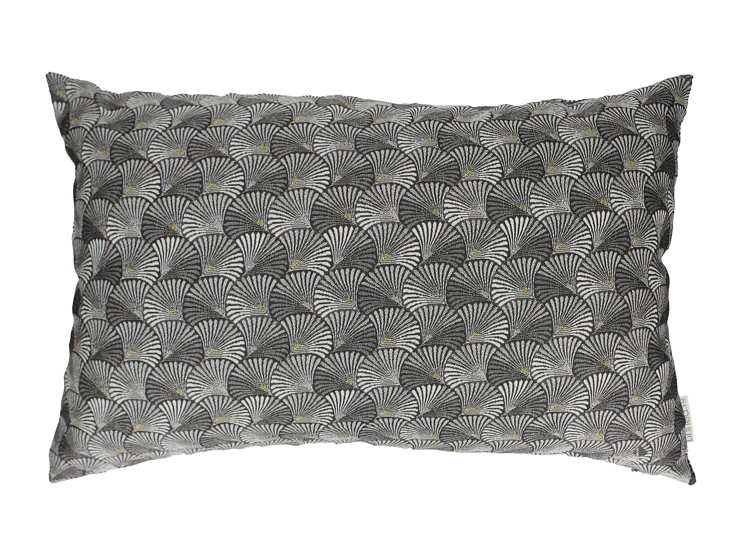 Housse de coussin 45x70 cm SHELL gris Argent