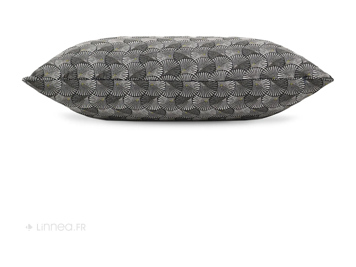 Housse de coussin 45x70 cm SHELL gris Argent