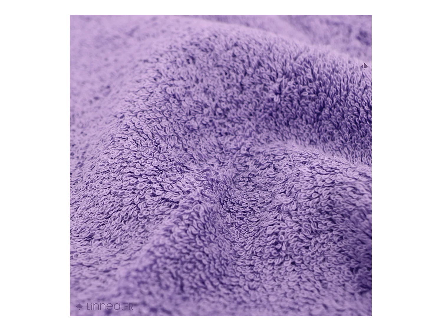 Drap de douche 70x140 cm coton peigné ALBA lila